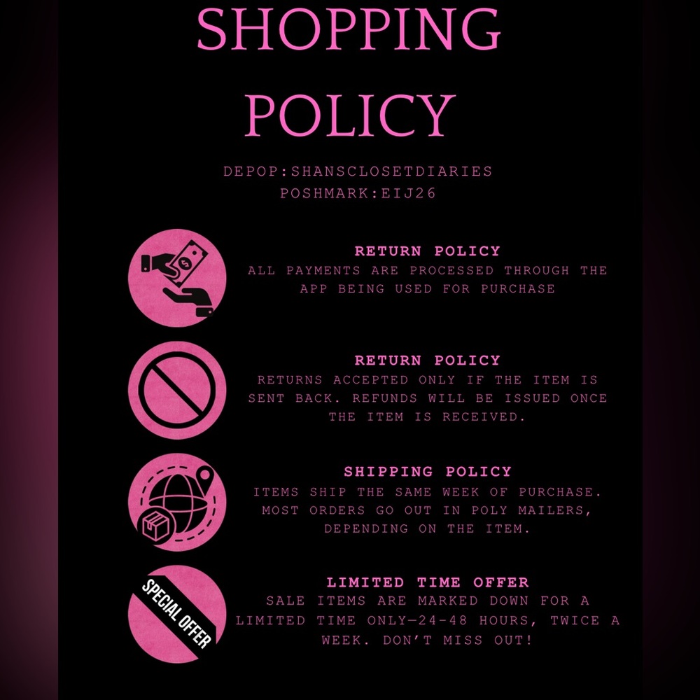 Pink Policy Poster